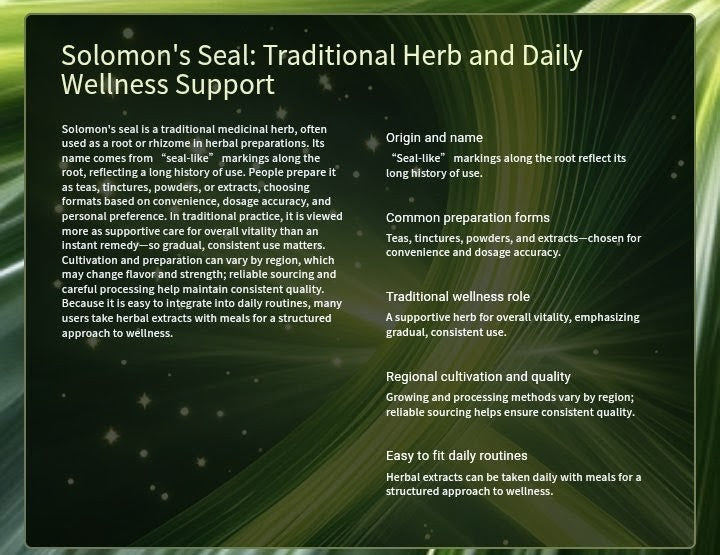Solomon 's Seal Tincture