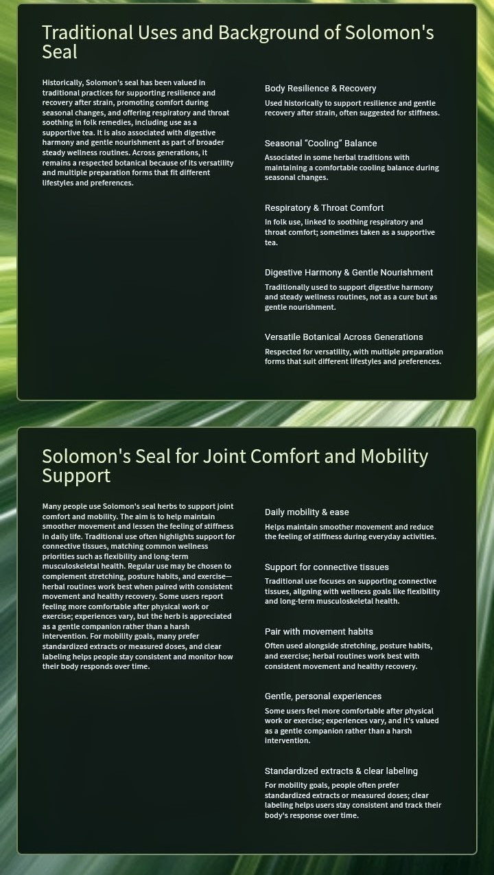 Solomon 's Seal Tincture